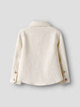 Lil' Atelier Mini Hadam overhemd Turtledove
