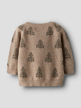 Lil' Atelier Baby Galto Bob trui Oxford Tan