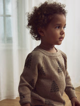 Lil' Atelier Mini Galto Bob trui Oxford Tan