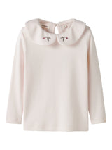 Lil' Atelier Mini Fundo Emb shirt Almost Mauve