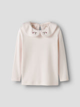 Lil' Atelier Mini Fundo Emb shirt Almost Mauve