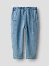 Lil' Atelier Mini Lulia baggy jeans Medium Blue Denim