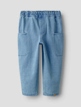 Lil' Atelier Mini Lulia baggy jeans Medium Blue Denim