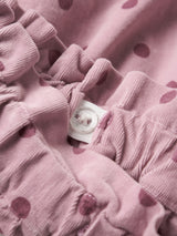 Lil' Atelier Mini Somba Cord rok Violet Ice DOTS