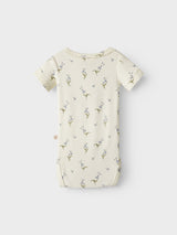 Lil' Atelier Baby Gayo Sig romper Coconut Milk FORGET ME NOT