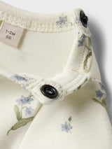 Lil' Atelier Baby Gayo Sig romper Coconut Milk FORGET ME NOT