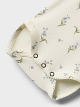 Lil' Atelier Baby Gayo Sig romper Coconut Milk FORGET ME NOT