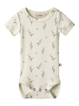 Lil' Atelier Baby Gayo Sig romper Coconut Milk FORGET ME NOT