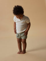 Lil' Atelier Baby Gayo Kna Shorts Seagrass