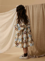 Lil' Atelier Mini Talia jurk Coconut Milk