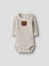 Lil' Atelier Baby Tonto Tor romper Coconut Milk