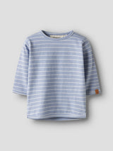 Lil' Atelier Baby Baja shirt Zen Blue