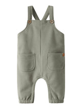 Lil' Atelier Baby London Bru sweat overall Seagrass