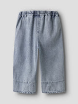 Lil' Atelier Mini Taya wide jeans Medium Blue Denim