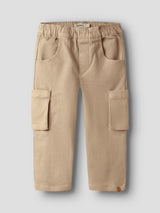 Lil' Atelier Mini Taru Twill broek Irish Cream