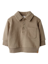 Lil' Atelier Baby London Roa sweater Sepia Tint