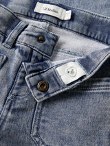 Lil' Atelier Mini Nadie wide jeans Medium Blue Denim