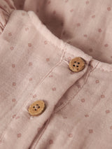 Lil' Atelier Baby Dembe jurk Peach Whip