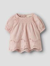 Lil' Atelier Baby Dayna loose top Peach Whip
