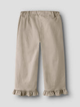 Lil' Atelier Mini Doreen wide pant Oxford Tan