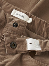 Lil' Atelier Mini Ryansomba broek Sepia Tint
