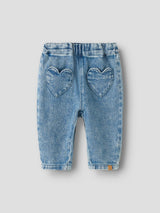 Lil' Atelier Baby Lulia NBF baggy jeans Medium Blue Denim