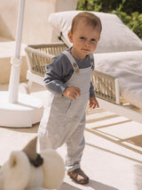 Lil' Atelier Baby Darko overall Coconut Milk
