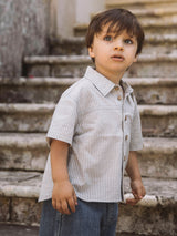 Lil' Atelier Mini Darko blouse Coconut Milk