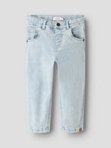 Lil' Atelier Mini Frances loose jeans Light Blue Denim