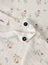 Lil' Atelier Baby Rachello duna ss slim body Coconut Milk STRAWBERRY