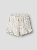 Lil' Atelier Baby Rachello loose shorts Coconut Milk STRAWBERRY