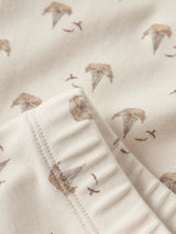 Lil' Atelier Baby Gayo sak loose pant Coconut Milk BOAT