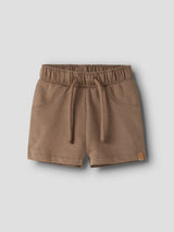 Lil' Atelier Baby Omas sweat shorts Coca Mocha