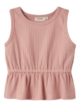 Lil' Atelier Mini Saseline sl loose top Rose Tan