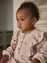 Lil' Atelier Baby Kamma ls loose body dress Hushed Violet