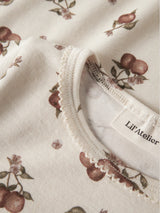 Lil' Atelier Mini Gayo sig ls slim top Turtledove APPLES