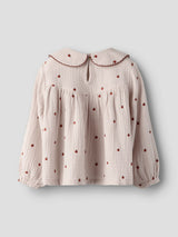 Lil' Atelier Mini Kamma ls loose shirt Hushed Violet