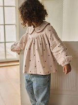 Lil' Atelier Mini Kamma ls loose shirt Hushed Violet