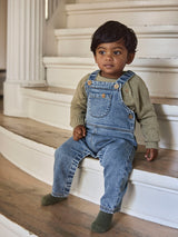 Lil' Atelier Baby Galto fik ls knit Twill