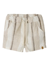 Lil' Atelier Mini Fibert shorts Coconut Milk
