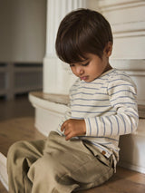 Lil' Atelier Mini Kaby ls slim top Turtledove KANGAROO