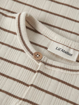 Lil' Atelier Mini Kaby ls slim top Turtledove KANGAROO