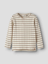 Lil' Atelier Mini Kaby ls slim top Turtledove KANGAROO