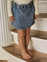 Lil' Atelier Mini Karole dnm skirt Medium Blue Denim