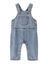 Lil' Atelier Baby Karole loose dnm overall Medium Blue Denim