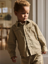 Lil' Atelier Mini Koa ls loose shirt Twill