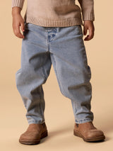 Lil' Atelier Mini Deva loose jeans Medium Blue Denim
