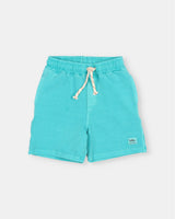 Búho fleece bermuda jogger emerald