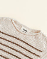 Hvid vest Harvey cream/mocha