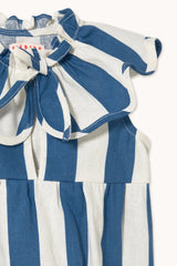 Tinycottons light navy stripes body
